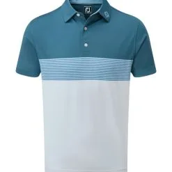 FootJoy Men's Colour Block Pique Golf Polo Shirt -Deals Clothing Store 0075003 footjoy mens colour block pique golf polo shirt