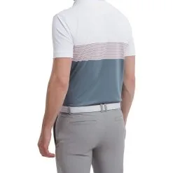 FootJoy Men's Colour Block Pique Golf Polo Shirt -Deals Clothing Store 0075014 footjoy mens colour block pique golf polo shirt