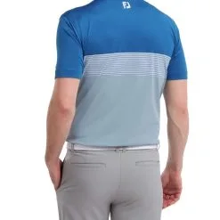 FootJoy Men's Colour Block Pique Golf Polo Shirt -Deals Clothing Store 0075016 footjoy mens colour block pique golf polo shirt