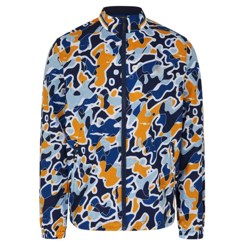 Original Penguin Men's Novelty Printed Golf Wind Jacket 1 Original Penguin Men's Novelty Printed Golf Wind Jacket