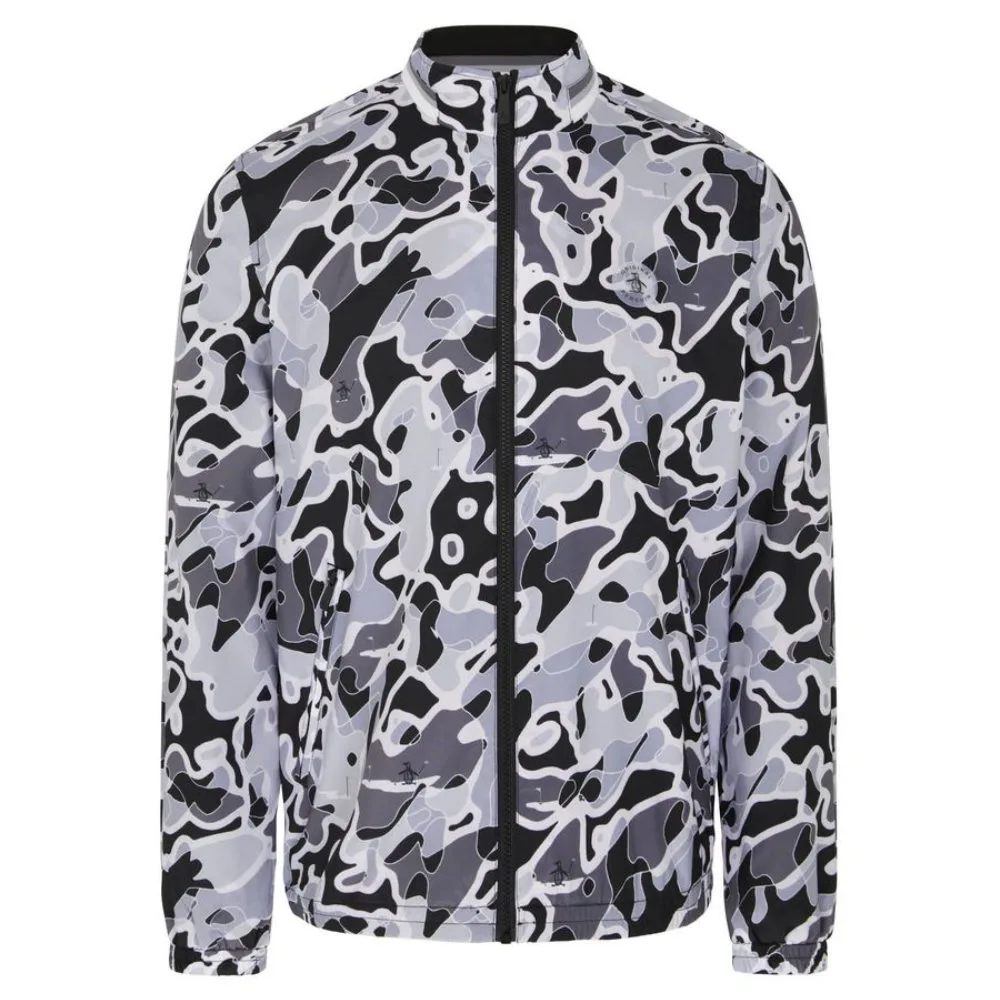 Original Penguin Men's Novelty Printed Golf Wind Jacket 3 Original Penguin Men's Novelty Printed Golf Wind Jacket - Image 3