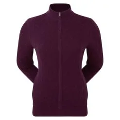 FootJoy Ladies Full-Zip Lined Golf Sweater